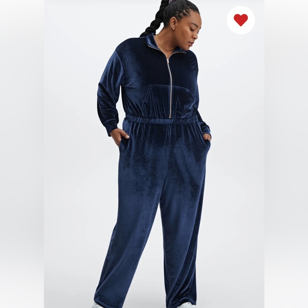 Velour Jumpsuit
